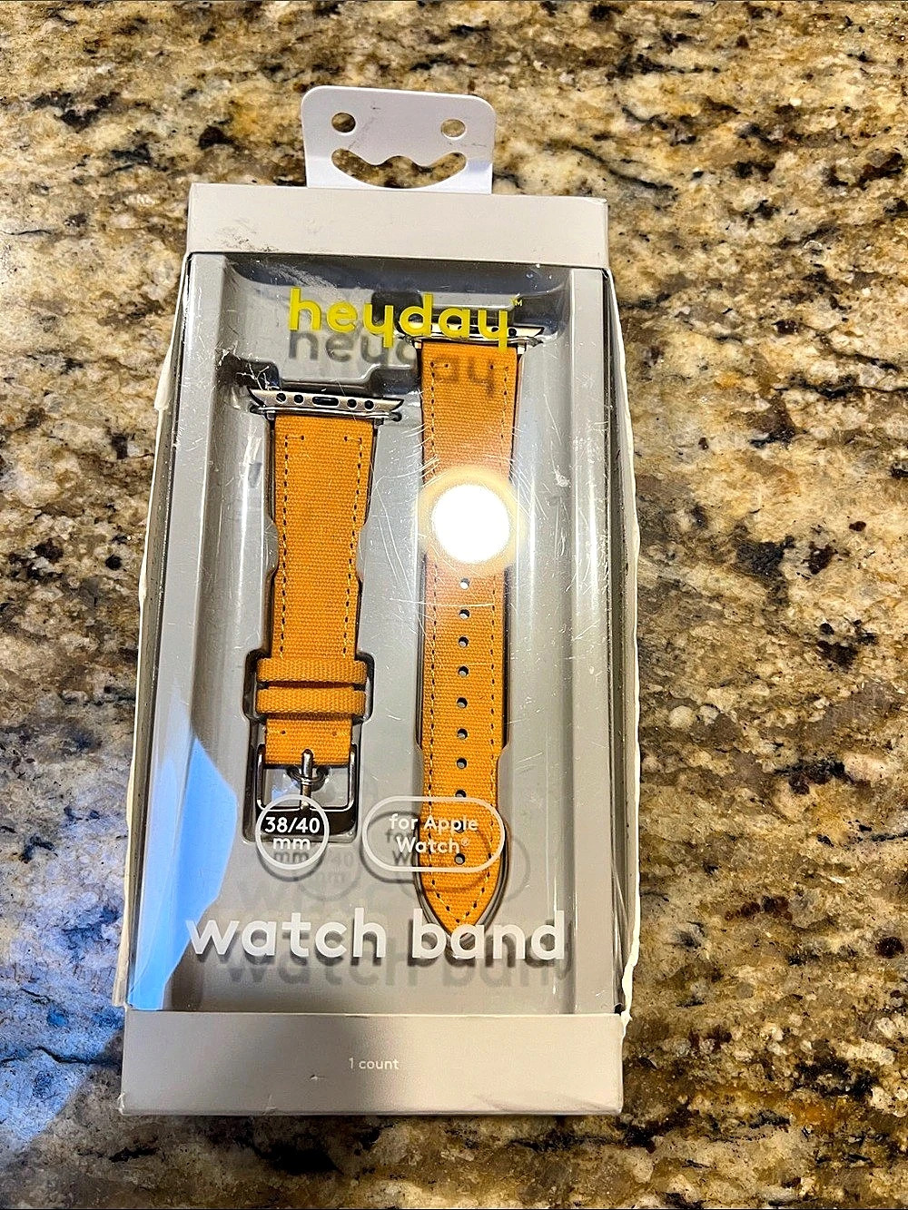 heyday Apple Watch Canvas Band Orange Watch Band for Apple Watch 38/40 mm NWT